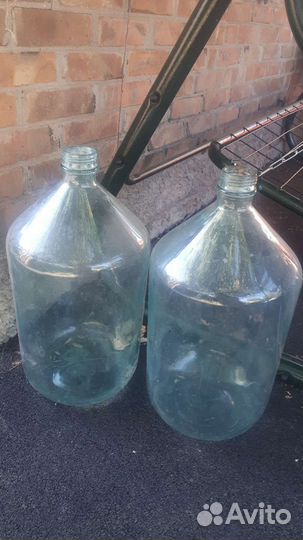 Бутыль стеклянная 20 литров