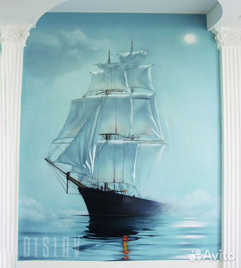 Роспись стен в интерьере Симферополь