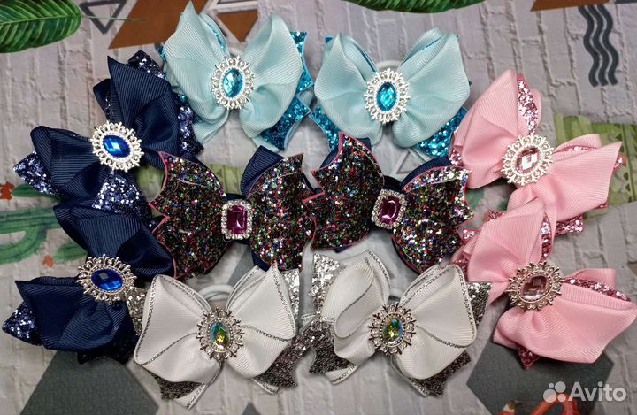 Бантики нарядные на праздник