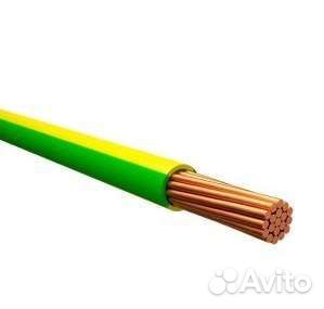 Пугв (пв3) 1x4,0 желто-зеленый