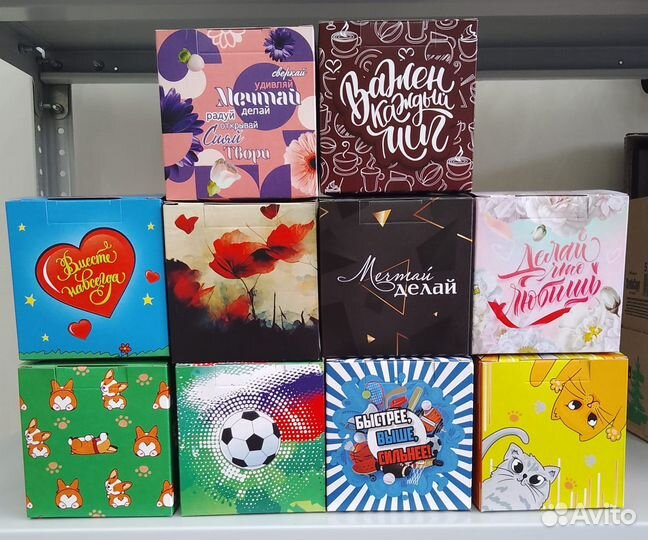 Подарочная коробка для кружки