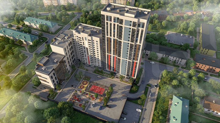 2-к. квартира, 57,8 м², 21/24 эт.