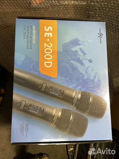Крутые Микрофоны радио цифровые SE 200