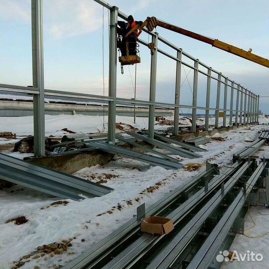 Быстровозводимые ангары от производителя