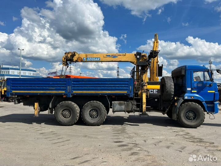 КамАЗ 43118-23011-50 с КМУ, 2017