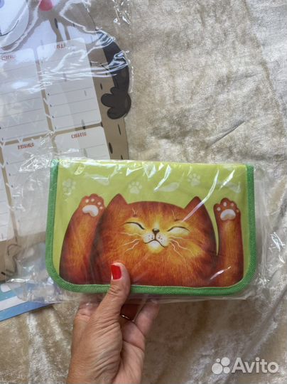 Пенал школьный новый