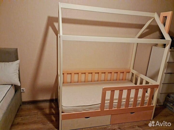 Кровать домик детская