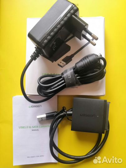 Адаптер переходник ugreen SATA USB 3,0