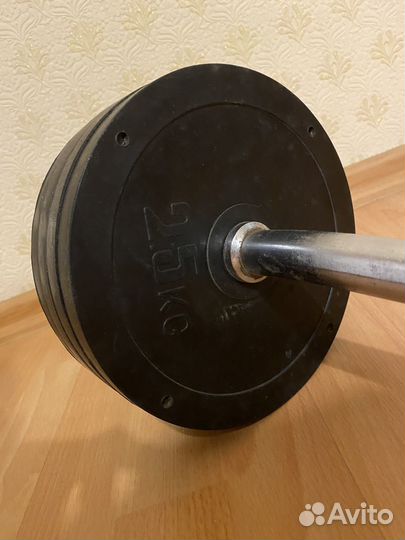 Штанга 22.5кг разборная