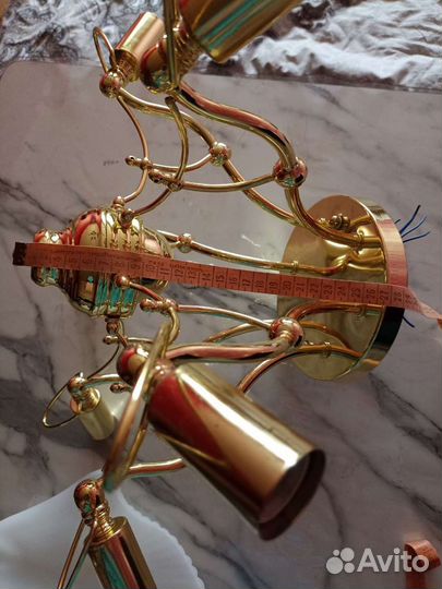 Люстра потолочная бу