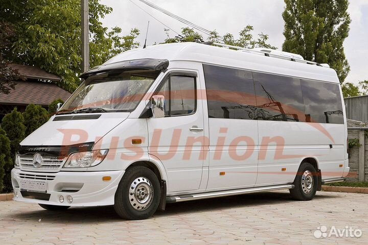 Хром накладки на зеркала Мерседес Спринтер Классик