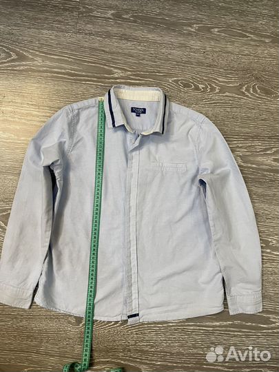 Рубашка школьная для мальчика 10-11 лет