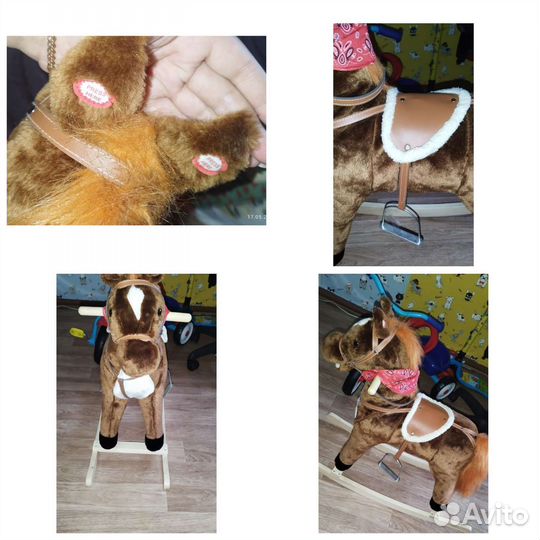 Конь качалка