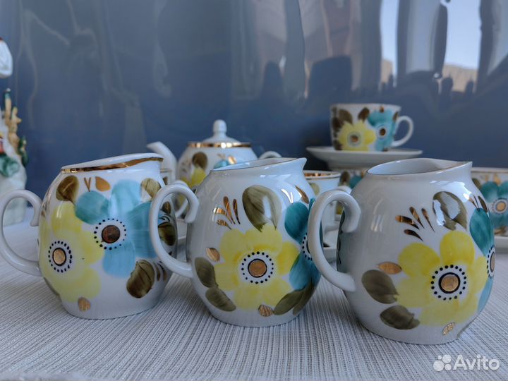 Чайный сервиз СССР барановка