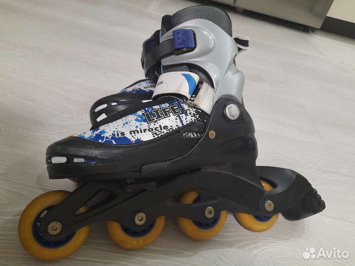 Роликовые коньки детские раздвижные