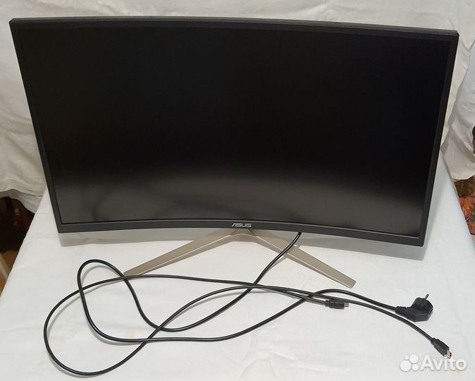 Изогнутый монитор asus VA327H 31.5