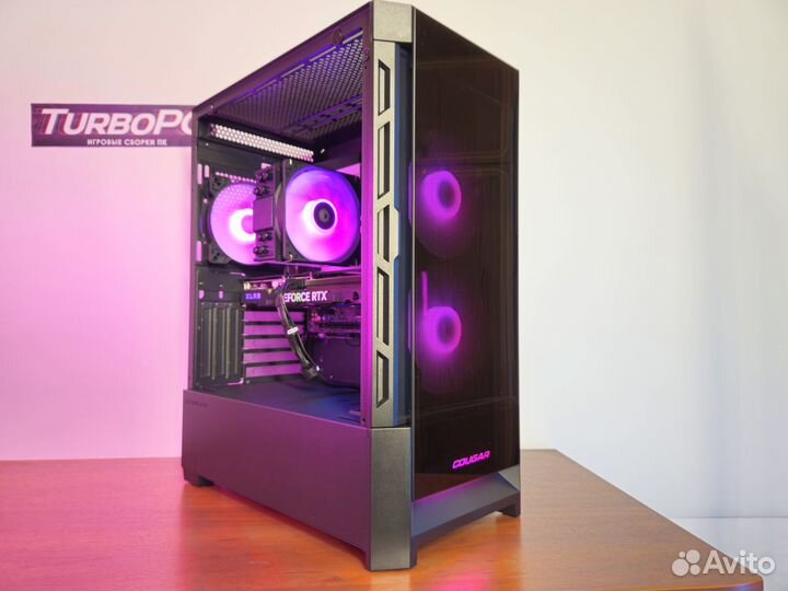 Игровой компьютер Intel i5 12400 и RTX 4060 TI