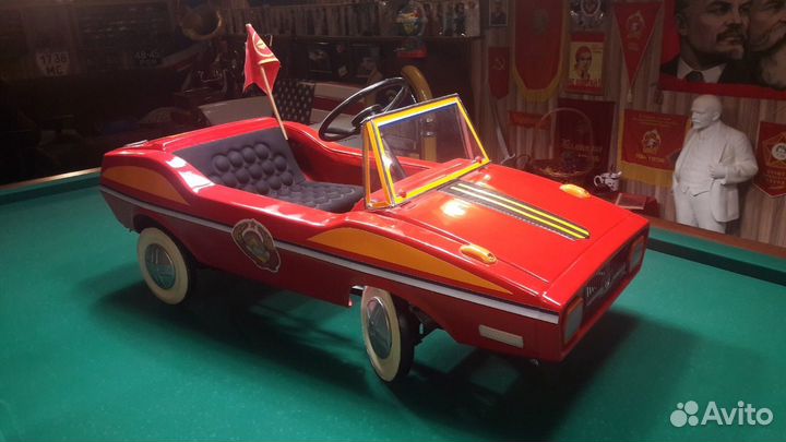 Педальная машина СССР Радуга