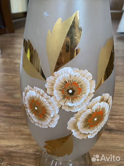 Ваза богемия СССР