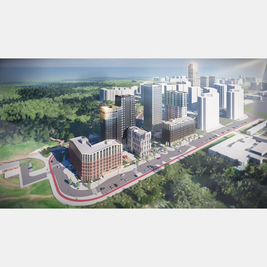 1-к. квартира, 44 м², 19/23 эт.