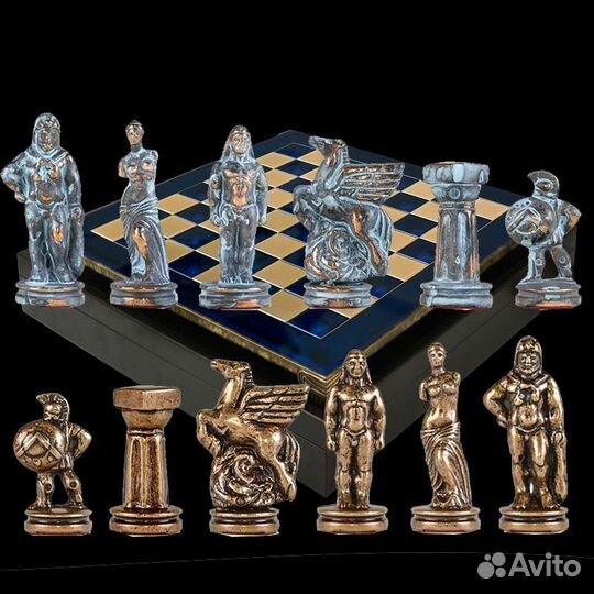 Шахматы.Подарочные шахматы древняя спарта