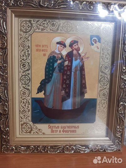 Икона Петра и Февроньи