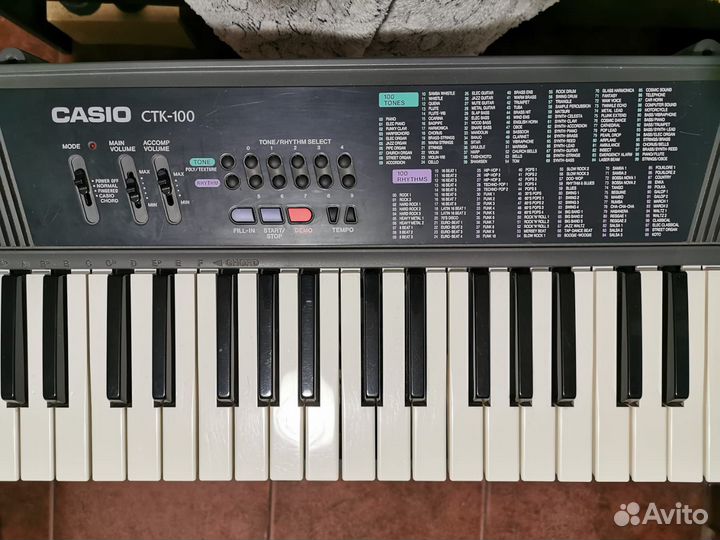 Синтезатор casio CTK-100