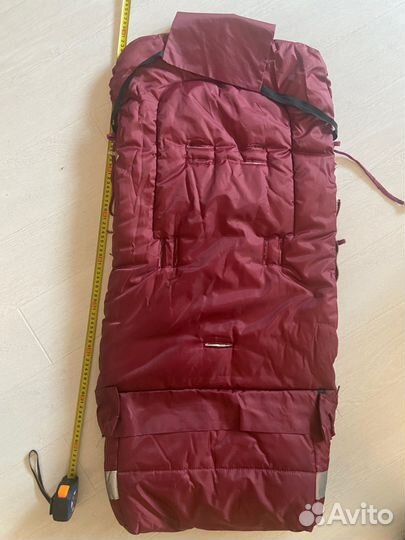 Меховой конверт в коляску овчина