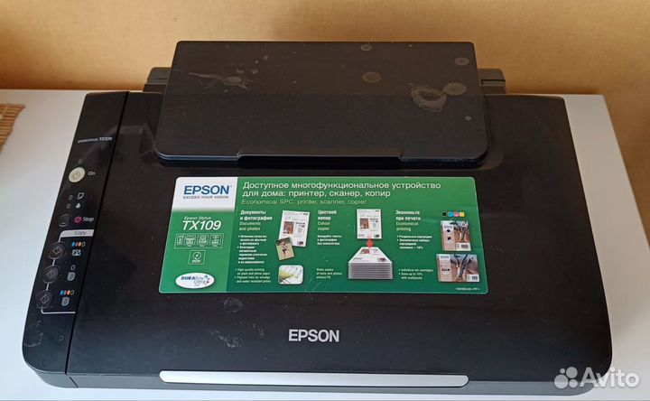 Мфу epson stylus tx 109 струйный цветной 3 в 1