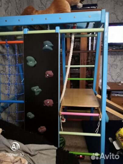 Детский спортивный комплекс деревянный