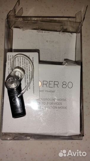 Bluetooth гарнитуры plantronics explorer 80