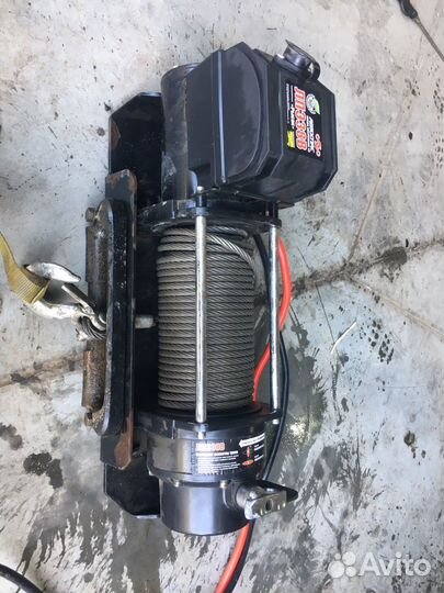 Лебедка АВТОСПАС лпэ38В рысак 12В