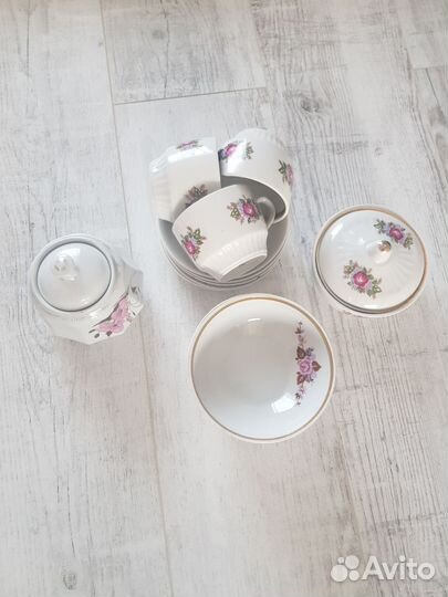 Набор для чая Вербилки, Дулево