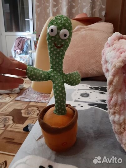 Игрушка кактус танцующий