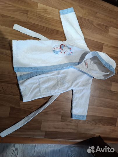 Детский махровый халат