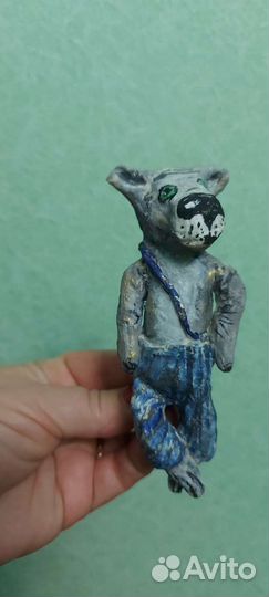 Игрушки из ваты на елку