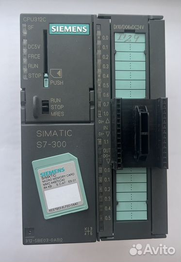 Контроллер Siemens 6es7 312-5BE03-0AB0