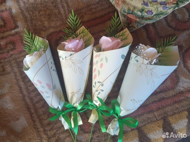 Роза из мыла