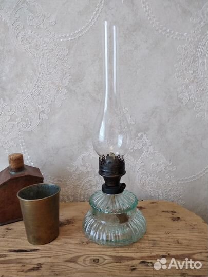 Стеклянные керосиновые лампы