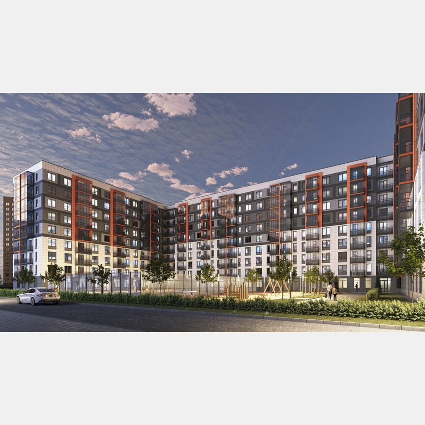 1-к. квартира, 41,4 м², 4/9 эт.