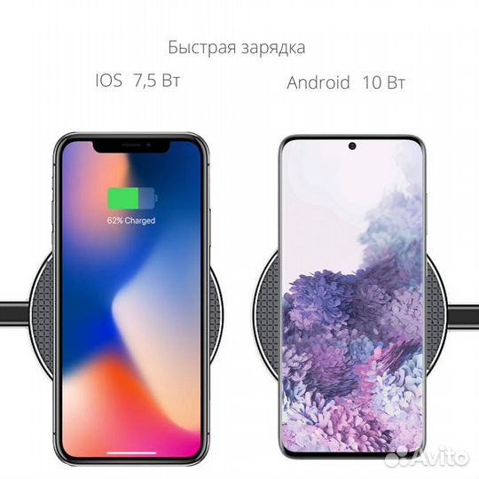 Беспроводная зарядка для iPhone