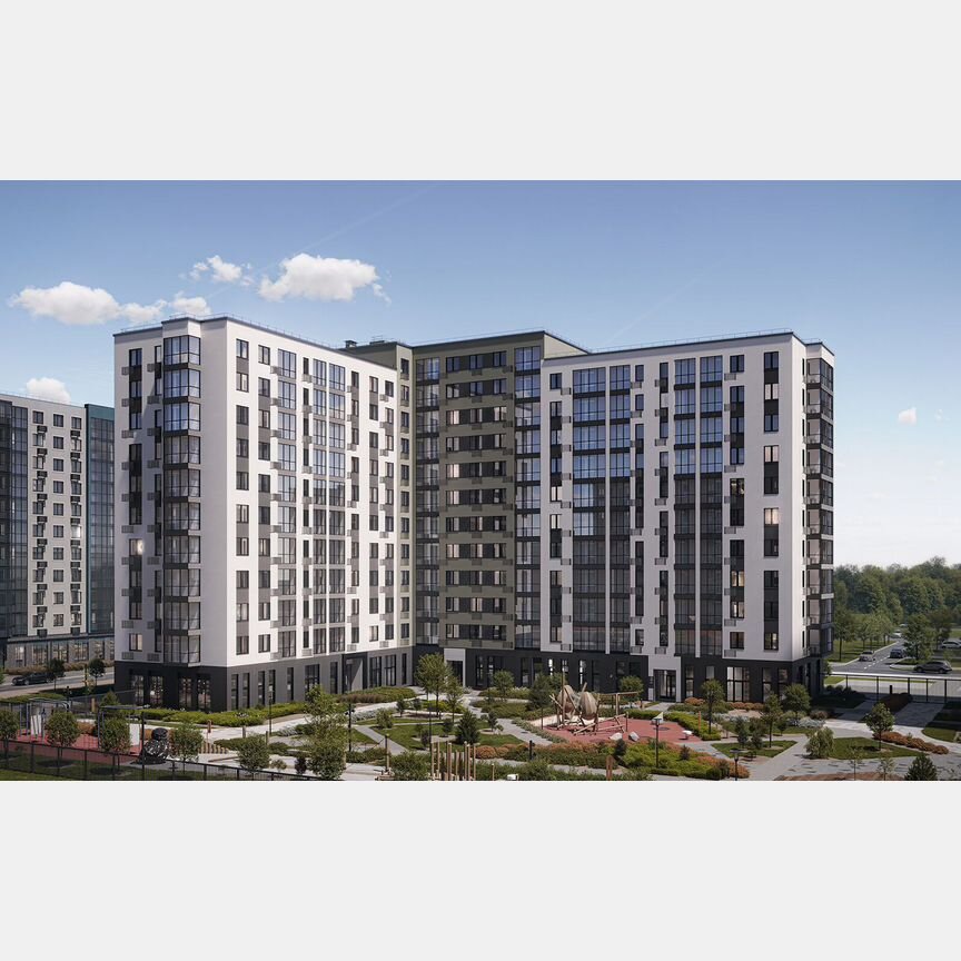 2-к. квартира, 51,9 м², 2/11 эт.