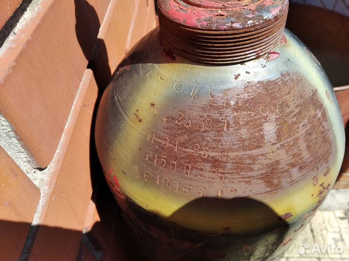 Баллон углекислотный 40л бу