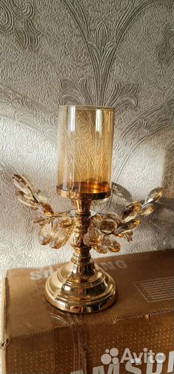 Подсвечник хрусталь