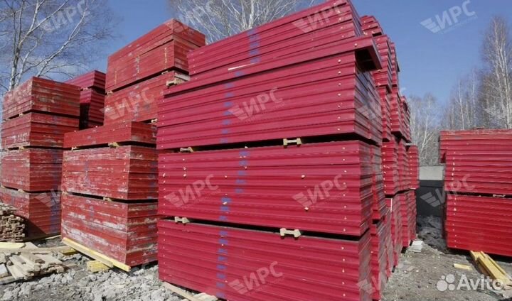 Опалубка. Щиты стальные (аренда)