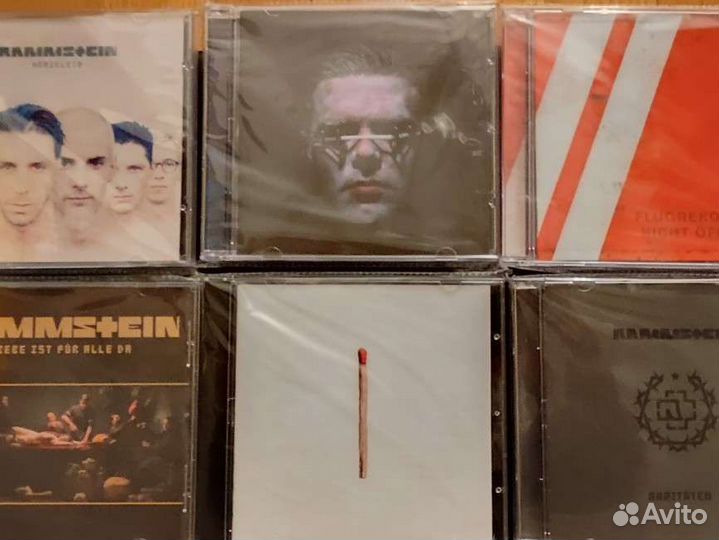 Rammstein - набор из 6 CD-дисков