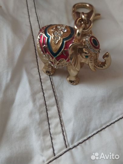 Брелок для ключей или сумки, очень красивый, слон