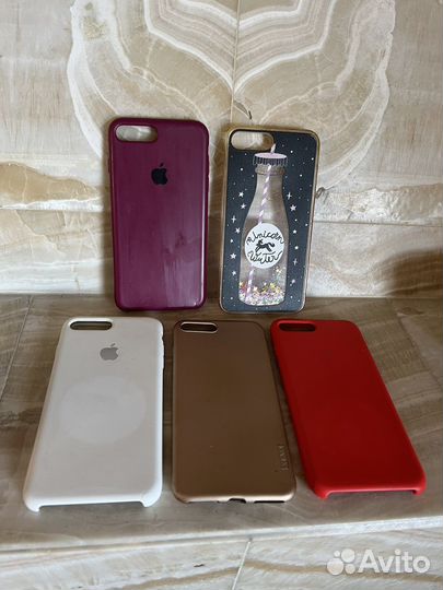 Чехолы 5шт На iPhone 7 plus 8 plus
