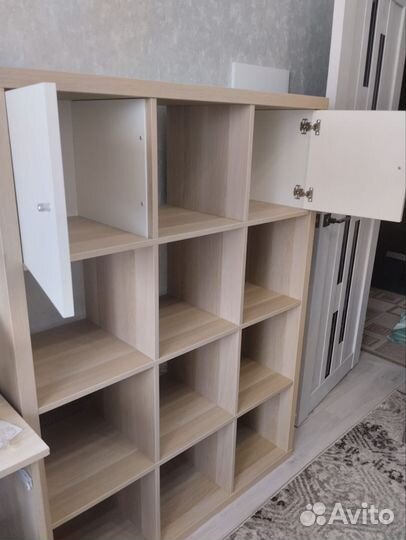 Стеллаж IKEA каллакс 12 ячеек