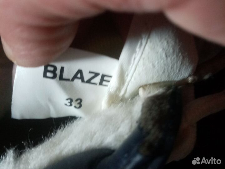 Лыжные ботинки 33р